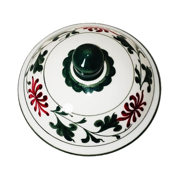 Charming Elegant Antique Taiwanese Ginger Jar with Delicate Pink Roses Design - Picture 6 of 8